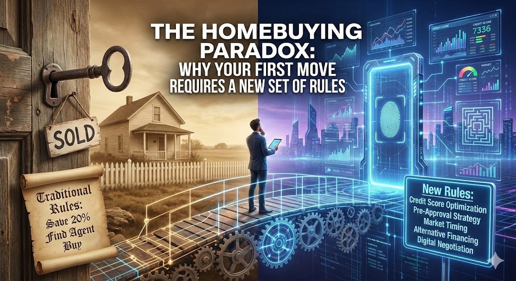 The Homebuying Paradox: Why Your First Move Requires a New Set of Rules