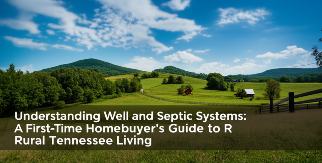 Understanding Well and Septic Systems: A First-Time Homebuyer’s Guide to Rural Tennessee Living